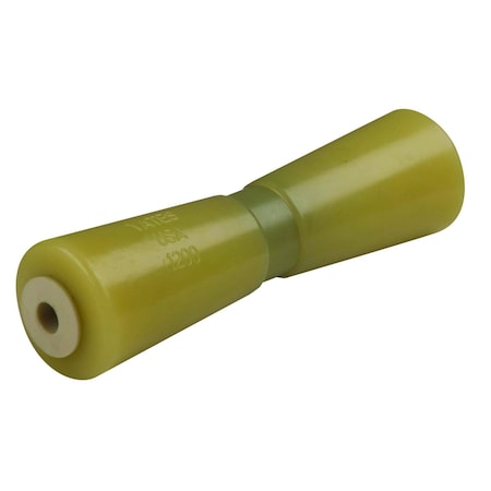 C.E. Smith Keel Roller 12 in. - 5/8 in. ID - TPR w/Bushing  White Press In, UPC Label 29705